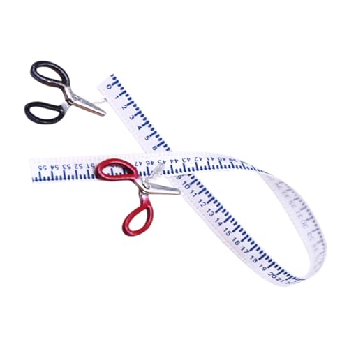 Toyvian 1 Satz Puppenhaus nähen Modell Figuren Miniaturen bastelzeug handwerkskunst holzdeko für freundinen Puppenzubehör tragen zartes Miniaturspielzeug Polyester von Toyvian