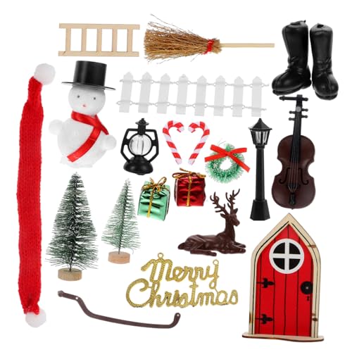 Toyvian 1 Satz Puppenhaus weihnachtsdeko متة weihnachtsdeco mini Scale tischböcke Weihnachtsfee Türen Bausatz Zubehör für Babypuppen Mini-Türdekor Mini-Weihnachtsbaum-Dekoration Plastik Toyvian 1 Satz Puppenhaus weihnachtsdeko متة weihnachtsdeco mini Scale tischböcke Weihnachtsfee Türen Bausatz Zubehör für Babypuppen Mini-Türdekor Mini-Weihnachtsbaum-Dekoration Plastik von Toyvian