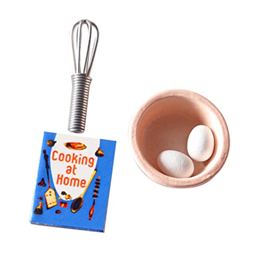 Toyvian Zartes Mini-schläger- Und Schüssel-Set – Miniatur- Für Miniatur-Spielzeug Toyvian Zartes Mini-schläger- Und Schüssel-Set – Miniatur- Für Miniatur-Spielzeug von Toyvian
