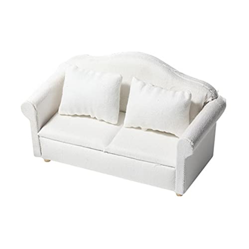 Toyvian 1 Satz Puppenstubensofa für kinderspielzeug spielzeuge Desktop Ornament LED-Dekoration Schicke Fotorahmen Wurf Puppenhauskissen Miniaturpuppenhaus Holz Weiß Toyvian 1 Satz Puppenstubensofa für kinderspielzeug spielzeuge Desktop Ornament LED-Dekoration Schicke Fotorahmen Wurf Puppenhauskissen Miniaturpuppenhaus Holz Weiß von Toyvian
