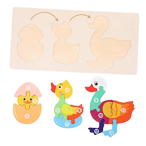 Toyvian 1 Satz Puzzle kindergeburtstags mitgebsel Toys zabawki stymulujące rozwój holzsteckpuzzel Kindergeburtstagsgeschenk holzpuzzel Holzrätsel Bildungsrätsel hölzern Toyvian 1 Satz Puzzle kindergeburtstags mitgebsel Toys zabawki stymulujące rozwój holzsteckpuzzel Kindergeburtstagsgeschenk holzpuzzel Holzrätsel Bildungsrätsel hölzern von Toyvian