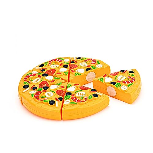 Toyvian 1 Satz Qieqiele Simulations-Pizza- Kind Spielt Kinderspielzeug Lernspielzeug Für von Toyvian
