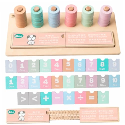 Toyvian 1 Satz Rechen Regal Berechnen Arithmetischer Rechner Lernspielzeug Arithmetischer Abakus Hölzern Toyvian 1 Satz Rechen Regal Berechnen Arithmetischer Rechner Lernspielzeug Arithmetischer Abakus Hölzern von Toyvian