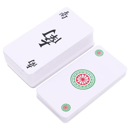Toyvian 1 Satz Reise Mahjong Spielkarten Mahjong Karten für Familien Freunde und Partys und Langlebiges für Logisches und Koordination Toyvian 1 Satz Reise Mahjong Spielkarten Mahjong Karten für Familien Freunde und Partys und Langlebiges für Logisches und Koordination von Toyvian