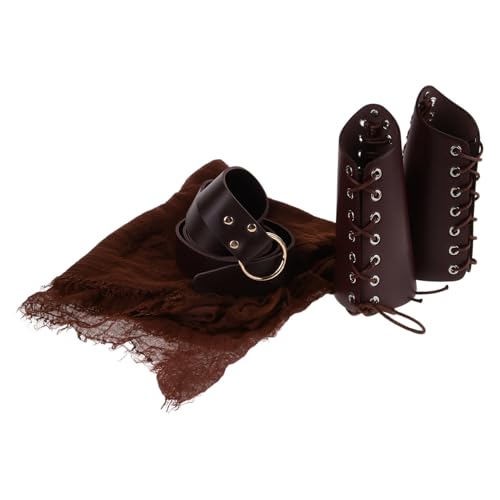 Toyvian 1 Satz Ritter Kostüm Zubehör Set Teiliges Cosplay Set mit Umhang und Gürtel für Halloween und Mittelalter Events für Ritter Kostüme und Theateraufführungen Toyvian 1 Satz Ritter Kostüm Zubehör Set Teiliges Cosplay Set mit Umhang und Gürtel für Halloween und Mittelalter Events für Ritter Kostüme und Theateraufführungen von Toyvian