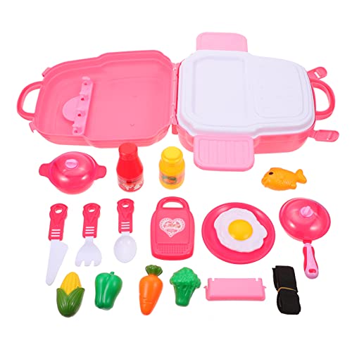 Toyvian Pädagogisches Jungen und Mädchen Küche Spielzeug Set Pretend Play Küche Spielzeug Glatte Kunststoff Tragbare Tasche Toyvian Pädagogisches Jungen und Mädchen Küche Spielzeug Set Pretend Play Küche Spielzeug Glatte Kunststoff Tragbare Tasche von Toyvian