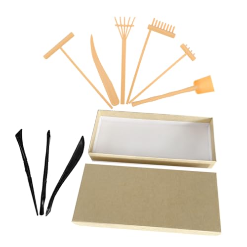 Toyvian 1 Satz Sandrechen Bausatz Figur Dekoration Handwerkliche Dekoration Handwerkliche Werkzeuge Sandtisch-Werkzeuge Zen-Werkzeuge Manuelle Krapp Perücke -Kits Plastik Toyvian 1 Satz Sandrechen Bausatz Figur Dekoration Handwerkliche Dekoration Handwerkliche Werkzeuge Sandtisch-Werkzeuge Zen-Werkzeuge Manuelle Krapp Perücke -Kits Plastik von Toyvian