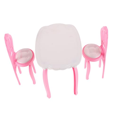 Toyvian 1 Satz Satz Puppenstubentisch und Stühle Puppenmöbel für Robuste Puppenmöbel puppenhaus zubehör DIY Puppenhaus kleine Puppenstubenmöbel süße Minimöbel Plastik Rosa Toyvian 1 Satz Satz Puppenstubentisch und Stühle Puppenmöbel für Robuste Puppenmöbel puppenhaus zubehör DIY Puppenhaus kleine Puppenstubenmöbel süße Minimöbel Plastik Rosa von Toyvian