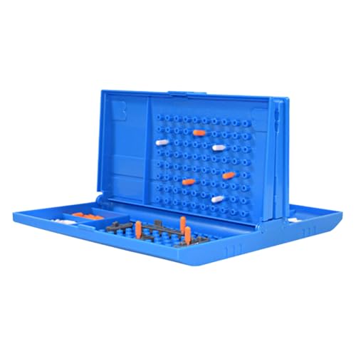 Toyvian 1 Satz Schlachtschiffschach Für Spaß Zappeln Schachbrett Interaktives Spielbrett Partygeschenke Schachbrettspiel Für Tischspiel Blue Plastik von Toyvian