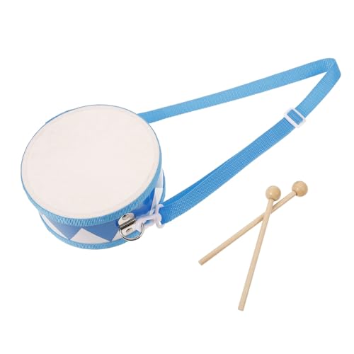 Toyvian 1 Satz Schlinge -trompete Trommeln Schlagzeug Instrumente Band Musikinstrument Xylophon Trommel Für Bausatz -trommeln Marschtrommel Blue Holz von Toyvian