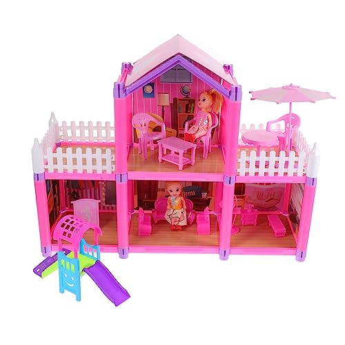 Toyvian 1 Satz Schloss selber Bauen spielhaus Playhouse for DIY Kinderzimmer Accessoires Toys Mädchen lustig zusammenbauen Bildungsspielzeug Plastik Rosa Toyvian 1 Satz Schloss selber Bauen spielhaus Playhouse for DIY Kinderzimmer Accessoires Toys Mädchen lustig zusammenbauen Bildungsspielzeug Plastik Rosa von Toyvian