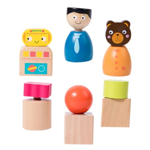 Toyvian 1 Satz Schraube Haushaltskinderspielzeug Kinderaccessoire Kinderversorgung Beschäftigtes Brett Pädagogische Lustige Planke Hölzern von Toyvian