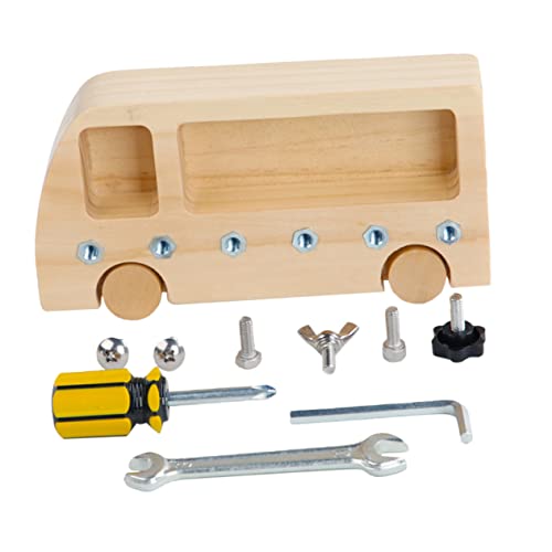 Toyvian 1 Satz Schraube Spielzeug Werkzeugbank Spielen Kinderwerkbank Bausatz Zum Rollenspiel Kinderauto-werkbank Bauwerkzeug-spielset Holz Baby Puzzle Werkzeughocker Toyvian 1 Satz Schraube Spielzeug Werkzeugbank Spielen Kinderwerkbank Bausatz Zum Rollenspiel Kinderauto-werkbank Bauwerkzeug-spielset Holz Baby Puzzle Werkzeughocker von Toyvian