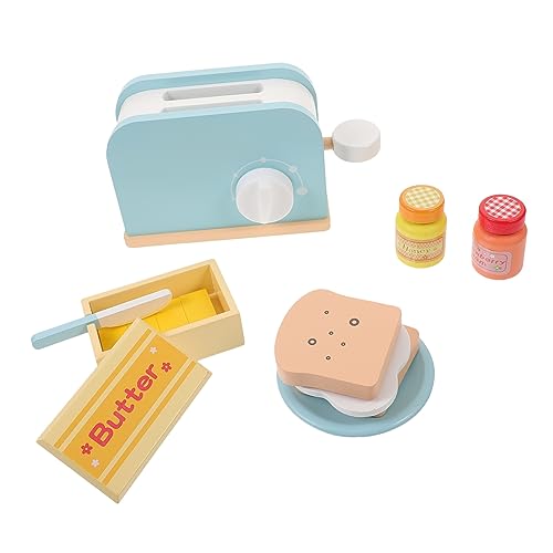 Toyvian 1 Satz Simulationsbackofen-brotmaschine Brotmaschinenspielzeug Kognitives Für Die Küche Brotbackmaschine Holzspielzeug Für Kochspielzeug Hölzern von Toyvian