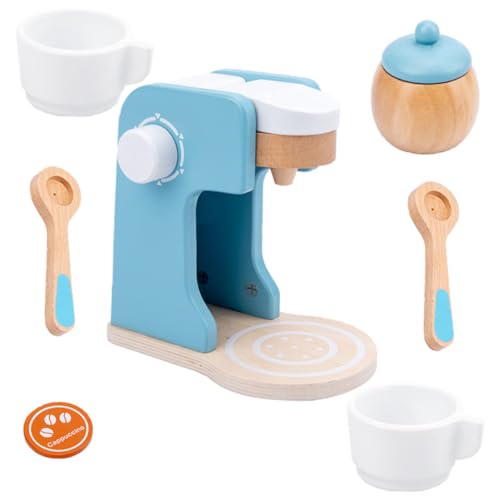 Toyvian 1 Satz Simulierter Toaster -kaffeemaschine, Für Simulation Mini-kaffeemaschine Kaffeemaschine Kinderaccessoire Sky-Blue Hölzern Toyvian 1 Satz Simulierter Toaster -kaffeemaschine, Für Simulation Mini-kaffeemaschine Kaffeemaschine Kinderaccessoire Sky-Blue Hölzern von Toyvian