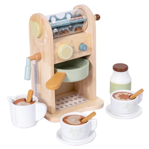 Toyvian 1 Satz Simuliertes Kaffeemaschinenspielzeug Für Kaffeemaschine Aus Holz -kaffeemaschine, Für Lustiges Kinderspielzeug Beige Hölzern Toyvian 1 Satz Simuliertes Kaffeemaschinenspielzeug Für Kaffeemaschine Aus Holz -kaffeemaschine, Für Lustiges Kinderspielzeug Beige Hölzern von Toyvian