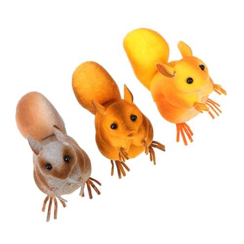 Toyvian 1 Satz Simuliertes Kleines Eichhörnchen Modell Gartenstatue Eichhörnchen Statuen Und Figuren Eichhörnchen Figur Gartenornamente Zwerge Landschafts Eichhörnchen 3 Stück Toyvian 1 Satz Simuliertes Kleines Eichhörnchen Modell Gartenstatue Eichhörnchen Statuen Und Figuren Eichhörnchen Figur Gartenornamente Zwerge Landschafts Eichhörnchen 3 Stück von Toyvian