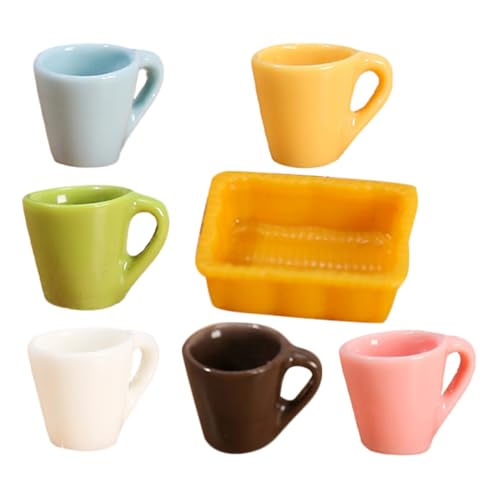 Toyvian 1 Satz Simuliertes Tassenmodell Zubehör für Puppenhäuser Miniatur Simulation spielhaus deko Cup-Modell tun so, als würden sie Harz Toyvian 1 Satz Simuliertes Tassenmodell Zubehör für Puppenhäuser Miniatur Simulation spielhaus deko Cup-Modell tun so, als würden sie Harz von Toyvian