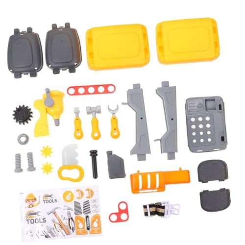 Toyvian Reparatur-Spielzeug-Set Werkzeug-Spielzeug-Set Spielzeug Simulation Reparaturwerkzeuge Tragbares Ingenieur-Spielzeug von Toyvian