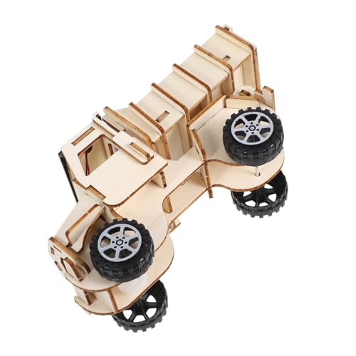 Toyvian 1 Satz Solar-Truck-Modell Lehrstütze Wissenschaftliche Experimente wissenschaftliche Solarautomodelle Experimentierausrüstung für Solarautos wissenschafts Projekt Kiefernholz Beige Toyvian 1 Satz Solar-Truck-Modell Lehrstütze Wissenschaftliche Experimente wissenschaftliche Solarautomodelle Experimentierausrüstung für Solarautos wissenschafts Projekt Kiefernholz Beige von Toyvian