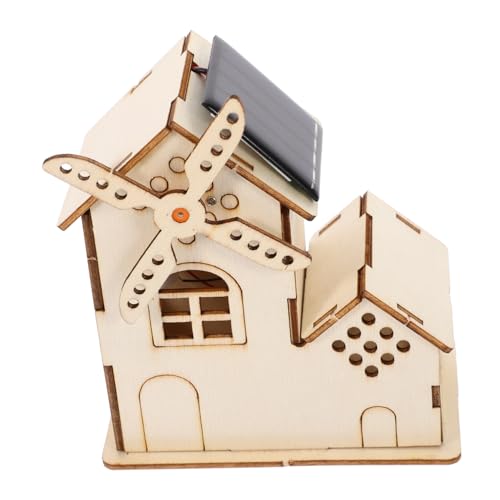 Toyvian 1 Satz Solare Windmühle Kinderspielzeug Zum Zusammenbauen Solarspielzeug-Sets DIY Windmühlen-wissenschaftsbausatz Solarenergie- Zusammenbauen Khaki Hölzern Toyvian 1 Satz Solare Windmühle Kinderspielzeug Zum Zusammenbauen Solarspielzeug-Sets DIY Windmühlen-wissenschaftsbausatz Solarenergie- Zusammenbauen Khaki Hölzern von Toyvian