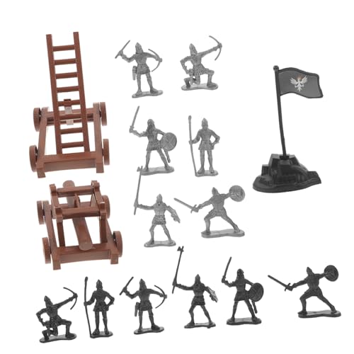 Toyvian 1 Satz Soldatenfiguren Realistische Mittelalterliche Szenen Dekorative Figuren für Sandtische Kindergeschichten und Sammlungen Detailverarbeitung und Vielseitigkeit Toyvian 1 Satz Soldatenfiguren Realistische Mittelalterliche Szenen Dekorative Figuren für Sandtische Kindergeschichten und Sammlungen Detailverarbeitung und Vielseitigkeit von Toyvian