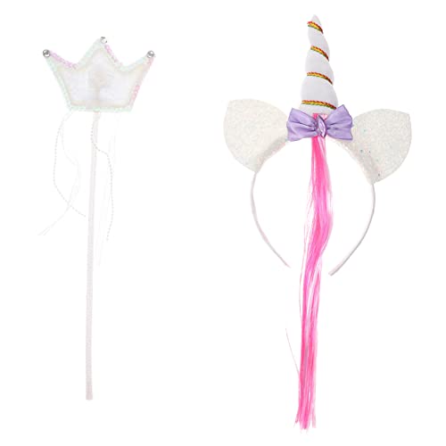 Toyvian 1 Satz Stirnband verkleidung stirnbänder faschingkostüme Unicorn Party Einhörner für Mädchen Kuscheltiere für Mädchen Haarband Kostümstab Feenstab Stoff Weiß Toyvian 1 Satz Stirnband verkleidung stirnbänder faschingkostüme Unicorn Party Einhörner für Mädchen Kuscheltiere für Mädchen Haarband Kostümstab Feenstab Stoff Weiß von Toyvian