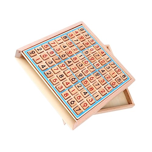 Toyvian 1 Satz Sudoku-Spiel Schach Kindergarten Junior lehrreich lernspiele intelligenzspielzeug für Mathe Sudoku-Brettspiel Aufklärungsspielzeug für hölzern Toyvian 1 Satz Sudoku-Spiel Schach Kindergarten Junior lehrreich lernspiele intelligenzspielzeug für Mathe Sudoku-Brettspiel Aufklärungsspielzeug für hölzern von Toyvian