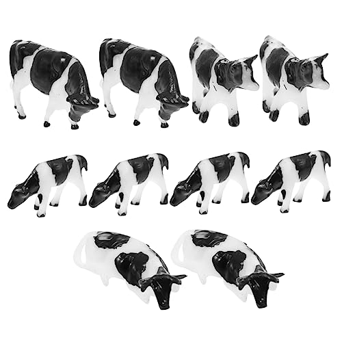 Toyvian 10 Stück Kleiner Kuh Modelle Simulierte Tierfiguren für Kleiner Landschaftsdekoration Lernspielzeug für Tisch und Garten Toyvian 10 Stück Kleiner Kuh Modelle Simulierte Tierfiguren für Kleiner Landschaftsdekoration Lernspielzeug für Tisch und Garten von Toyvian