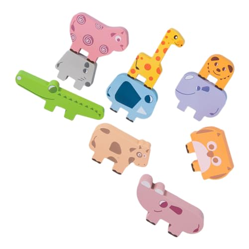 Toyvian 1 Satz Tierisches Lernspielzeug aus Holz Stapelbare Tierformen für Frühkindliche Entwicklung Fördert Kreativität und Logisches für Kleinkinder und Neugeborene Toyvian 1 Satz Tierisches Lernspielzeug aus Holz Stapelbare Tierformen für Frühkindliche Entwicklung Fördert Kreativität und Logisches für Kleinkinder und Neugeborene von Toyvian