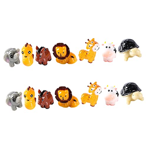 Toyvian 1 Satz Tiermikro -landschaftsverzierung Zahlen Tiere Kleintierfigur Kleine Figuren Für Desktop-tierskulptur Aus Kunstharz Kleine Tierfiguren Tiermodell 14 Stück Toyvian 1 Satz Tiermikro -landschaftsverzierung Zahlen Tiere Kleintierfigur Kleine Figuren Für Desktop-tierskulptur Aus Kunstharz Kleine Tierfiguren Tiermodell 14 Stück von Toyvian