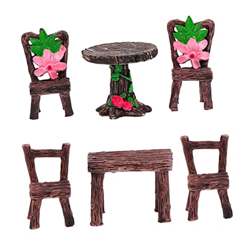Toyvian 1 Satz Tisch- Und Stuhlset Puppenhaus-gartentisch Miniaturtisch Miniaturen Möbel Miniaturstühle Zum Basteln Mikrostühle Mini-möbelstütze Gartenzubehör Kaffee Harz 6 Stück Toyvian 1 Satz Tisch- Und Stuhlset Puppenhaus-gartentisch Miniaturtisch Miniaturen Möbel Miniaturstühle Zum Basteln Mikrostühle Mini-möbelstütze Gartenzubehör Kaffee Harz 6 Stück von Toyvian