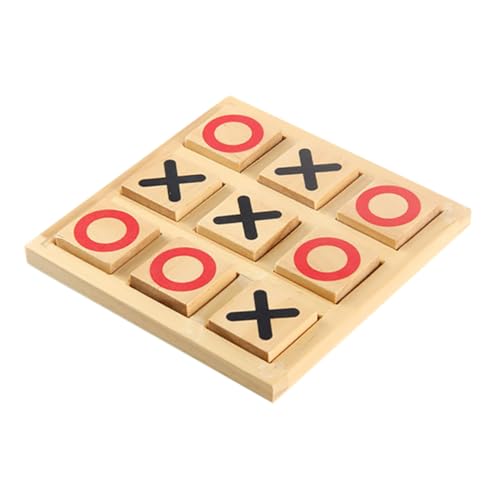 Toyvian 1 Satz Toe- brettspiel familienspiel Pädagogisches puzzlespiel Logikspiel Schachspielzeug für Schachspiel Schach Holz Khaki Toyvian 1 Satz Toe- brettspiel familienspiel Pädagogisches puzzlespiel Logikspiel Schachspielzeug für Schachspiel Schach Holz Khaki von Toyvian