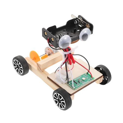 Toyvian 1 Satz Voice Controlled DIY Auto für Wissenschaftsprojekt Material für Stem Experimente für Schule und Zuhause Fördert Geduld und von Toyvian