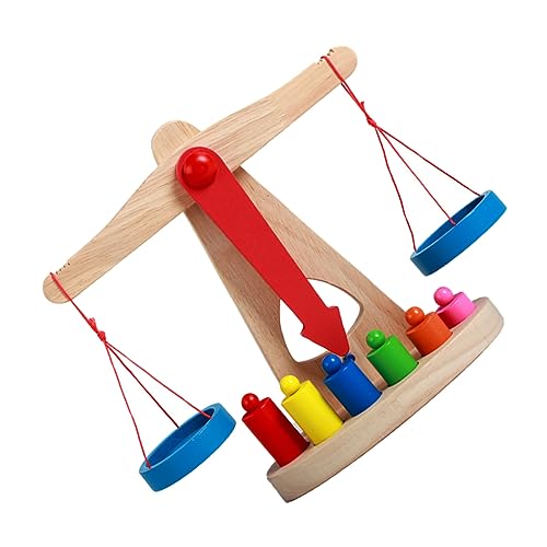 Toyvian 1 Satz Waagen ausbalancieren holzspielzeug für gehirntraining Kid Toys Kinderentwicklungsspielzeug wiegen Waage Holzspiele Waage hölzern Toyvian 1 Satz Waagen ausbalancieren holzspielzeug für gehirntraining Kid Toys Kinderentwicklungsspielzeug wiegen Waage Holzspiele Waage hölzern von Toyvian