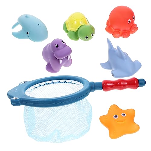 Toyvian 1 Satz Wasserfischernetz interaktives wasserspielzeug Aqua Tierisches Badespielzeug Toys -Fischernetz-Duschspielzeug Angelspielzeug Plastik Toyvian 1 Satz Wasserfischernetz interaktives wasserspielzeug Aqua Tierisches Badespielzeug Toys -Fischernetz-Duschspielzeug Angelspielzeug Plastik von Toyvian