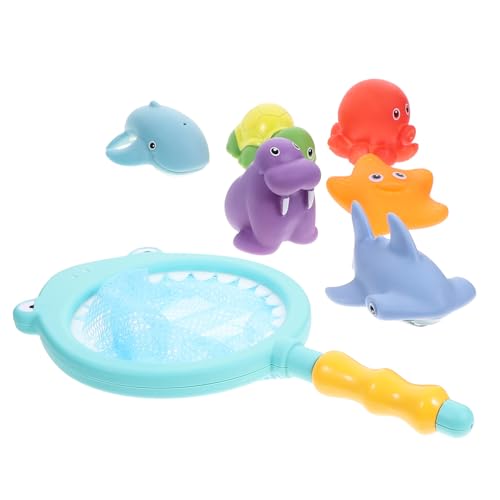 Toyvian 1 Satz Wasserquartierspielzeug Fischernetz, Angelspielzeug -Cartoon-badespielzeug Badewannen-fischernetz- Badefischernetz Fischernetz Badespielzeug Sky-Blue Plastik Toyvian 1 Satz Wasserquartierspielzeug Fischernetz, Angelspielzeug -Cartoon-badespielzeug Badewannen-fischernetz- Badefischernetz Fischernetz Badespielzeug Sky-Blue Plastik von Toyvian