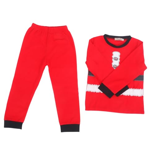 Toyvian 1 Satz Weihnachtspyjama-Set Zwerge Weihnachtsmann Kostüm Für Weihnachtsoutfit Für Jungen Weihnachtsmannkostüm Weihnachten -Weihnachts-Outfit Ornamente Polyester Rot Toyvian 1 Satz Weihnachtspyjama-Set Zwerge Weihnachtsmann Kostüm Für Weihnachtsoutfit Für Jungen Weihnachtsmannkostüm Weihnachten -Weihnachts-Outfit Ornamente Polyester Rot von Toyvian