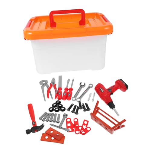 Toyvian Komplettes Kinder-werkzeugset Mit Werkzeugkasten Spielzeug Für Kleinkinder Lernspielzeug-Set Toyvian Komplettes Kinder-werkzeugset Mit Werkzeugkasten Spielzeug Für Kleinkinder Lernspielzeug-Set von Toyvian