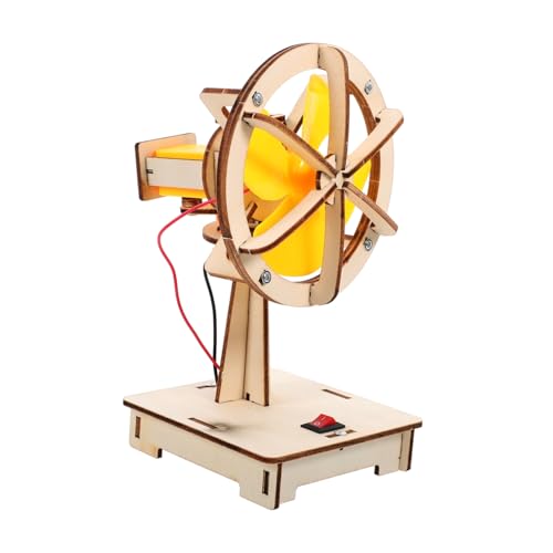 Toyvian 1 Satz Wissenschaftliches Experimentierset Bausatz Lüfter bastelset für Physik experimente für Spielzeuge Modell zusammenbauen DIY-Montagespielzeug Toyvian 1 Satz Wissenschaftliches Experimentierset Bausatz Lüfter bastelset für Physik experimente für Spielzeuge Modell zusammenbauen DIY-Montagespielzeug von Toyvian