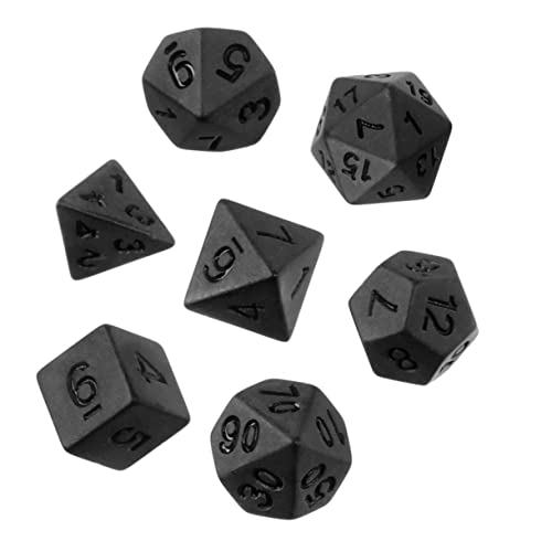Toyvian 1 Satz Würfel Pädagogisches Kinderspielzeug Unterhaltungszubehör Requisiten Für Brettspiele Black Acryl Toyvian 1 Satz Würfel Pädagogisches Kinderspielzeug Unterhaltungszubehör Requisiten Für Brettspiele Black Acryl von Toyvian
