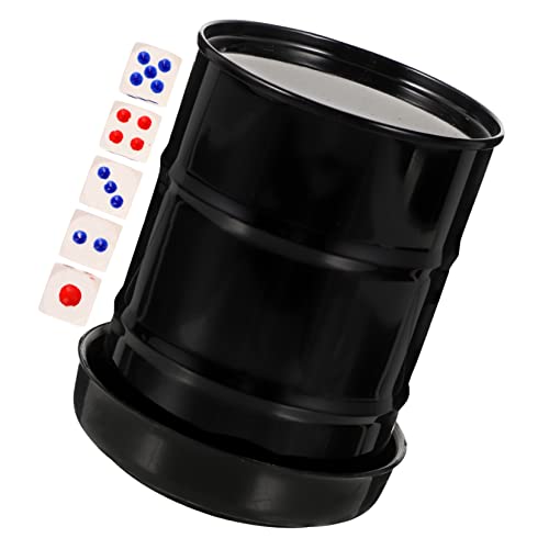 Toyvian 1 Satz Würfelbecher-Set gepolsterter Würfelbecher Kaffeetassen mit Deckel Tasse mit Deckel und Strohhalm Eiskaffeetassen Filigrane Würfelbecher Stangenwürfelhalter Black Toyvian 1 Satz Würfelbecher-Set gepolsterter Würfelbecher Kaffeetassen mit Deckel Tasse mit Deckel und Strohhalm Eiskaffeetassen Filigrane Würfelbecher Stangenwürfelhalter Black von Toyvian