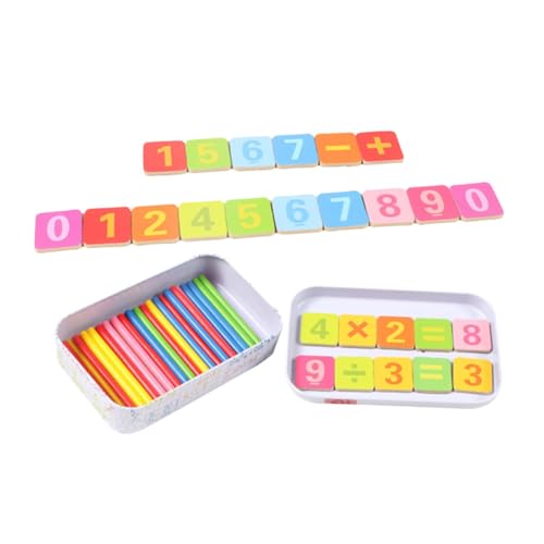 Toyvian 1 Satz Zählstab Mathe Holz Mathematik Mathematik Lernspielzeug Zählspielzeug pädagogische zählstangen Stöcke zählen bunter Rechenstab hölzern Colorful Toyvian 1 Satz Zählstab Mathe Holz Mathematik Mathematik Lernspielzeug Zählspielzeug pädagogische zählstangen Stöcke zählen bunter Rechenstab hölzern Colorful von Toyvian