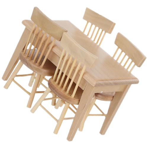 Toyvian 1 Satz Zubehör für Puppenhäuser Hand holzspielzeug Kinderpädagogisches holzspielsachen Miniaturmöbel Miniaturtisch Mini-Tisch Mini-Stuhl Mini Möbel hölzern Toyvian 1 Satz Zubehör für Puppenhäuser Hand holzspielzeug Kinderpädagogisches holzspielsachen Miniaturmöbel Miniaturtisch Mini-Tisch Mini-Stuhl Mini Möbel hölzern von Toyvian