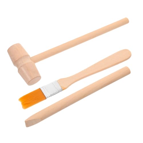 Toyvian 1 Satz archäologische Werkzeuge Werkzeugspielzeug Anfänger Geode Holzmeißel Hammer zum Graben von Werkzeugen Graben edelstein hölzern Beige Toyvian 1 Satz archäologische Werkzeuge Werkzeugspielzeug Anfänger Geode Holzmeißel Hammer zum Graben von Werkzeugen Graben edelstein hölzern Beige von Toyvian