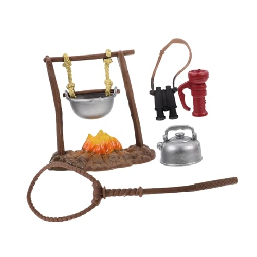 Toyvian Kunststoff Kinder Camping Spielzeug Set 5 Stück Outdoor Box Fake Lagerfeuer Und Wasserkessel Toyvian Kunststoff Kinder Camping Spielzeug Set 5 Stück Outdoor Box Fake Lagerfeuer Und Wasserkessel von Toyvian