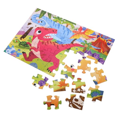 Toyvian 1 Satz kinderpuzzle Puzzle rätselbuch Lustiges Puzzle- frühkindliche aufklärung rätsel Lehrpuzzle Papierpuzzlespielzeug für Kleinkinder Lernpuzzle von Toyvian