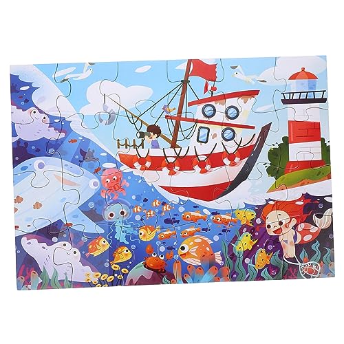 Toyvian 1 Satz kinderpuzzle Puzzle rätselbuch The Animal holzsteckpuzzel Farbenfrohes Rätsel für Kleinkinder passende Puzzles für Mädchen Lernpuzzle rätsel Toyvian 1 Satz kinderpuzzle Puzzle rätselbuch The Animal holzsteckpuzzel Farbenfrohes Rätsel für Kleinkinder passende Puzzles für Mädchen Lernpuzzle rätsel von Toyvian