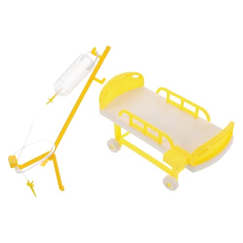 Toyvian Arzt-spielset für Kinder Jungen Und Mädchen Miniatur Medizinset Infusion Bett Kleinkind Ankleide Arztspielzeug Rollenspiele Zu Hause Oder Im Kindergarten für Mädchen ab 3 Jahren Toyvian Arzt-spielset für Kinder Jungen Und Mädchen Miniatur Medizinset Infusion Bett Kleinkind Ankleide Arztspielzeug Rollenspiele Zu Hause Oder Im Kindergarten für Mädchen ab 3 Jahren von Toyvian