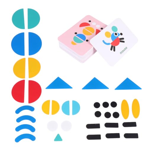 Toyvian 1 Satz pädagogisches Tangram interaktives Kreatives Lernspielzeug hühner kinderspielzeuge Puzzle Kinderfrühes Lernspielzeug Colorful Toyvian 1 Satz pädagogisches Tangram interaktives Kreatives Lernspielzeug hühner kinderspielzeuge Puzzle Kinderfrühes Lernspielzeug Colorful von Toyvian